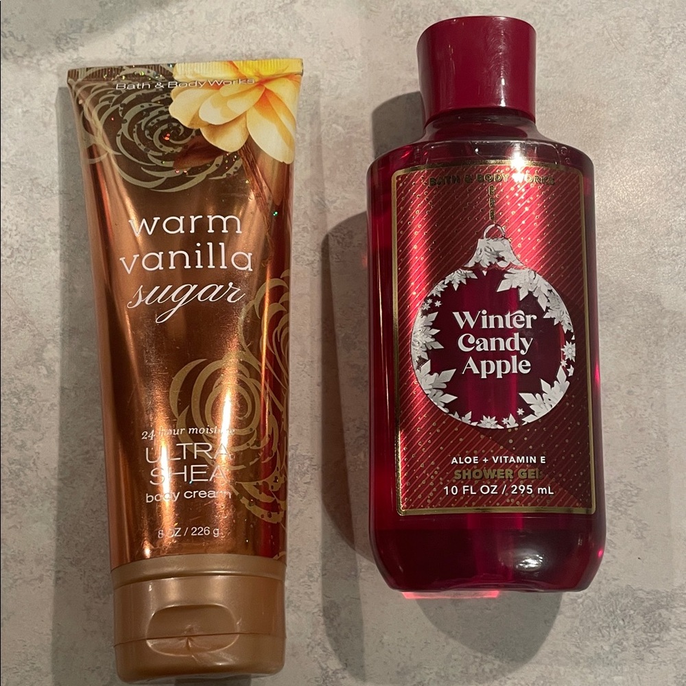 Bath & Body Works Body Cream & Shower Gel